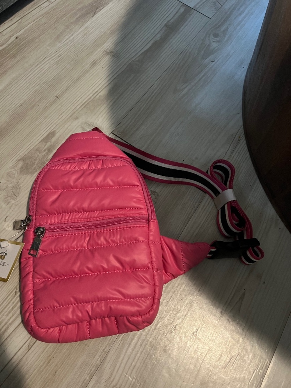 New with tags Lemonbella crossbody bag in pink